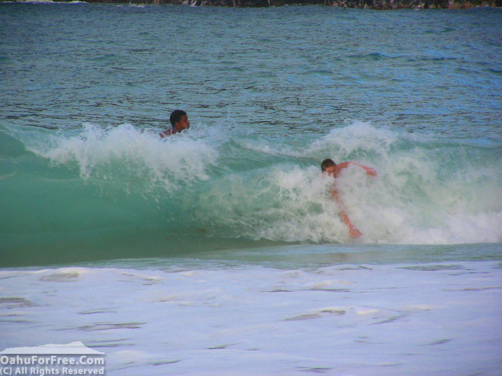 Bodysurfing Makapuu Beach Living In Hawaii