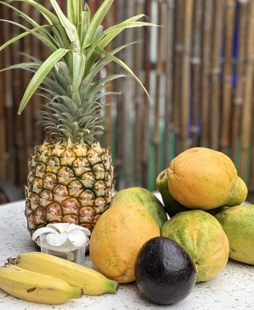 Local fruits are the way to go to ease the expense of living in Hawaii. Although not typically 